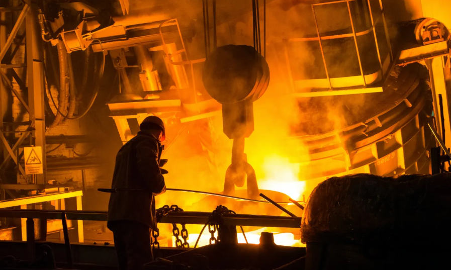 Image of steelworkers